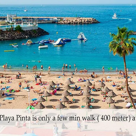 Appartement At The Beach, Sunny & 2 Heated Pools, Large Terrace, In Costa Adeje (Tenerife)
