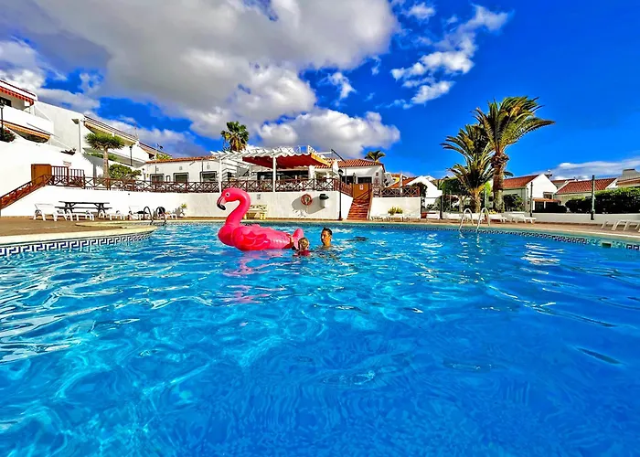 At The Beach, Sunny & 2 Heated Pools, Large Terrace, In * Costa Adeje (Tenerife)