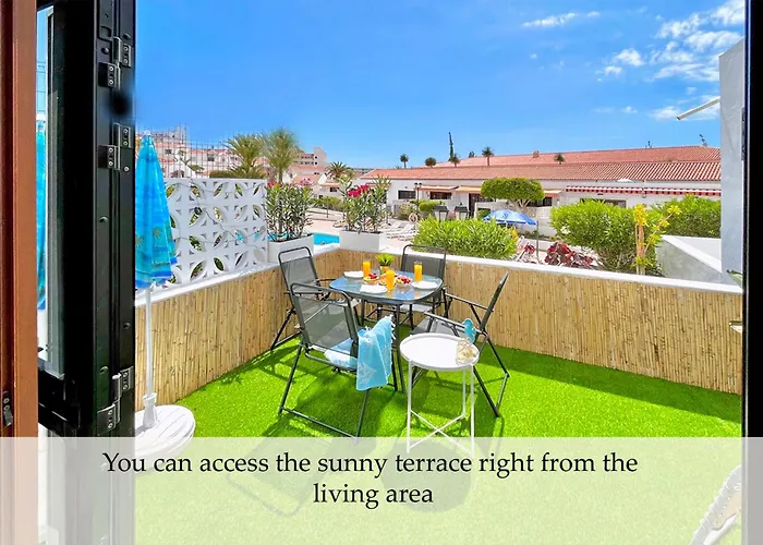 At The Beach, Sunny & 2 Heated Pools, Large Terrace, In Costa Adeje (Tenerife)