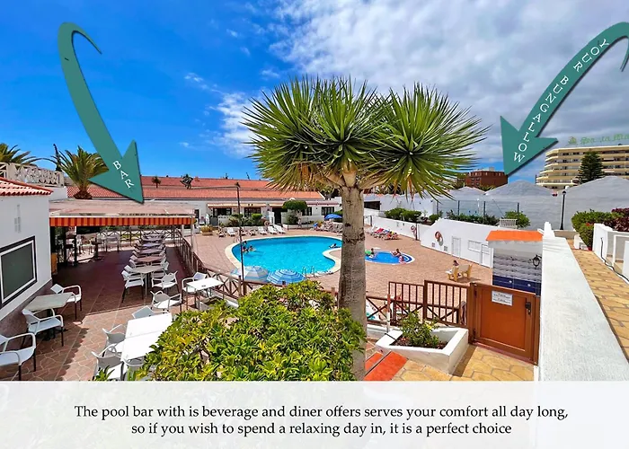 At The Beach, Sunny & 2 Heated Pools, Large Terrace, In Costa Adeje (Tenerife)