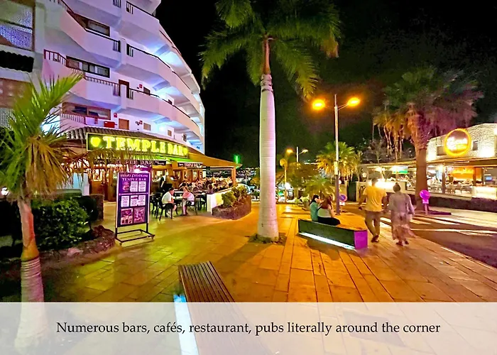 At The Beach, Sunny & 2 Heated Pools, Large Terrace, In Appartement Costa Adeje (Tenerife)