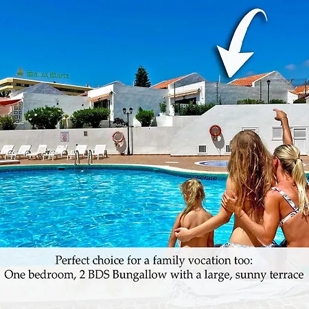 Lejlighed At The Beach, Sunny & 2 Heated Pools, Large Terrace, In *
