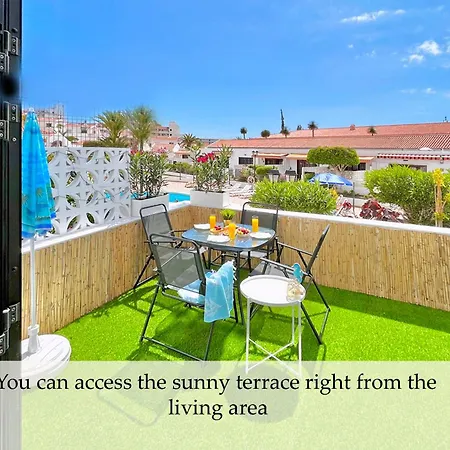 At The Beach, Sunny & 2 Heated Pools, Large Terrace, In Costa Adeje (Tenerife)